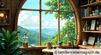 Naturnahe Cafés für einen: Ausblick auf die HEIDE