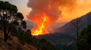 Perspektiven zu Waldbränden in Patagonien