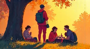 Soziale Interaktionen während der Staycation (6/10)