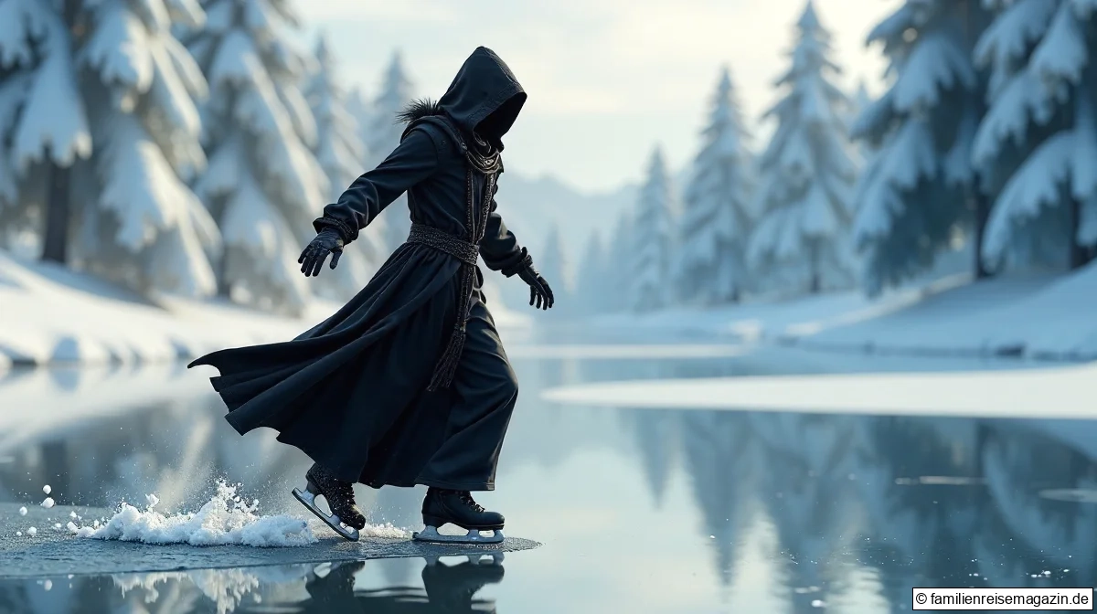Winterfreuden: Eislaufen, Natur, Abenteuer