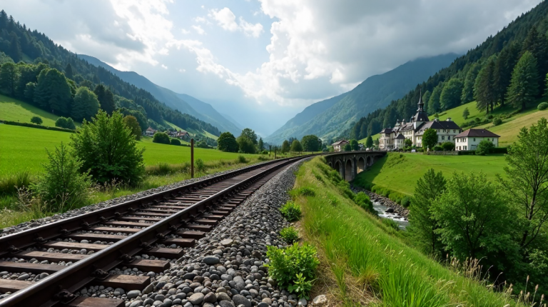 Die faszinierende Bahnstrecke Nidderau: Hochwasser, Ingenieurskunst und Geschichte