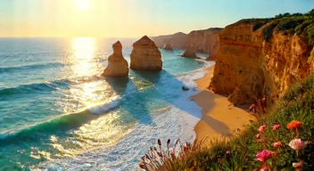 Ein Blick auf die Algarve, Portugal (2/10)