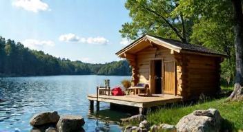 Ich erinnere mich an meine erste Saunaerfahrung am Wasser (1/10)