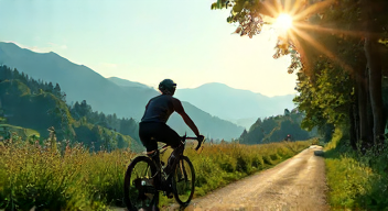 Psychologische Auswirkungen des Radfahrens in der Natur (7/10)